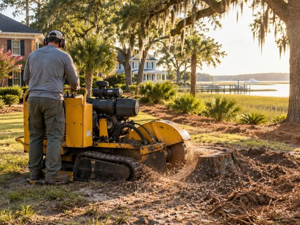 Stump Grinding in Wilmington, NC